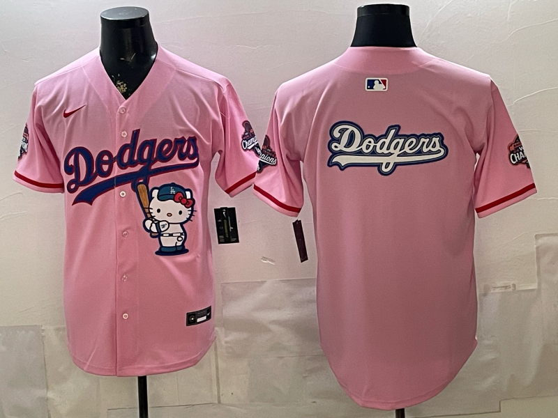 Men Los Angeles Dodgers blank pink Game 2026 Nike MLB Jersey 052106->los angeles dodgers->MLB Jersey